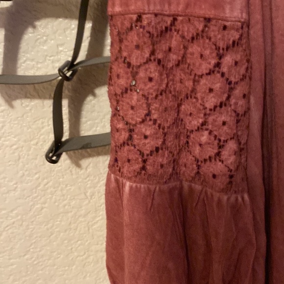 Como Vintage blouse, NWT, mauve, SZ L - Picture 3 of 5